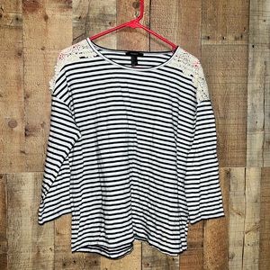 Forever 21 striped tee